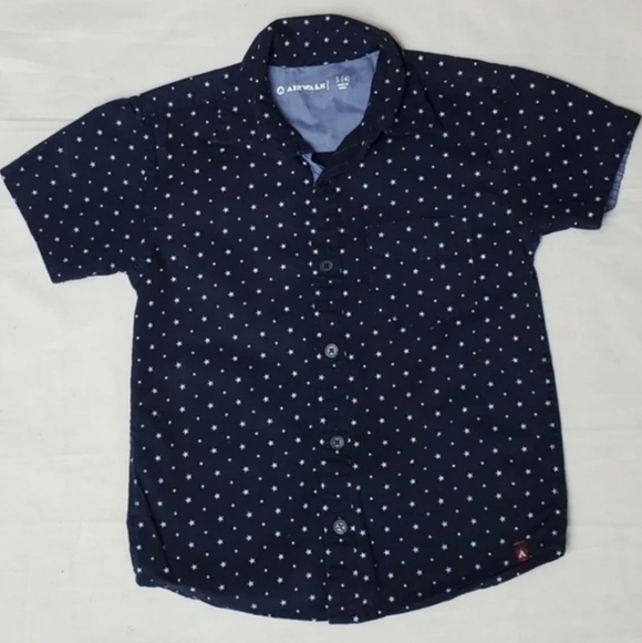Airwalk short sleeve button down shirt size S/4 - Picture 2 of 7